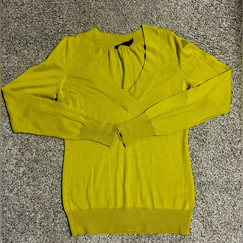 V-neck Vibrant Sweater